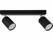 Masterled Stropní lampa Bardo (bodová) 2žárovková černá/chrom