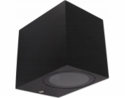 Master LED Nástěnná lampa Delio, zahradní nástěnná lampa, 1 světlo, černá
