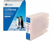 G&G Inkoust Inkoust G&G kompatibilní / inkoust s C13T907340, NP-E-9073M, purpurová