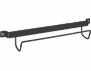 Wenko Skládací držák na žebřík kovový, černý, rozměry 33,5x6,5,7 cm, montážní šrouby součástí balení, značka WENKO