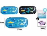Teka Penál Penál s 3D aplikacemi Dinosaur MIX