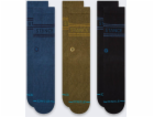 Stance Ponožky Basic Crew 3 páry Army
