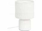Atmosphera Keramická stolní lampa BONA se stínidlem boucl...