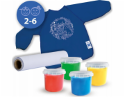 SES SES Eco Paints malování prsty + barva.24924 49243