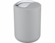 Wenko Odpadkový koš BRASIL GREY, šedý - 2 l, WENKO