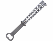 Herbertz otvírák na láhve Herbertz CJH Balisong, chrom (44078 - 571113)