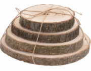 Home Styling Collection Kolekce pro domácí styling Dřevěné prostírání NATURAL, sada 4 kusů