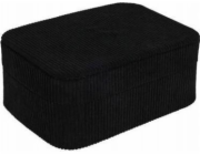 Home Styling Collection Kolekce stylingu pro domácnost Malá šperkovnice, manšestr, 19 x 13,5 x 8 cm