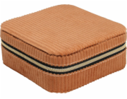 Home Styling Collection Šperkovnice z manšestrové kolekce pro domácí styling, 12 x 12 x 5 cm