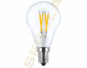 Segula Segula LED Tropfenlampe čirá E14 3W 2200K dimmbar
