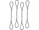 Lindy LINDY Adaptér- und Kabelsicherung, 4er Pack