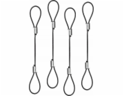 Lindy LINDY Adaptér- und Kabelsicherung, 4er Pack