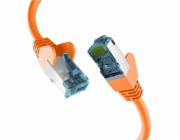 EFB EFB Elektronik EC020200228 Síťový kabel oranžový 15m Cat7 S/FTP (S-STP)