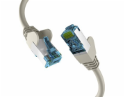 EFB EFB Netzwerkkabel CAT6a S/FTP PIMF mit CAT7 Rohkabel 10 Gigabit Ethernet Kupfer 15m šedá