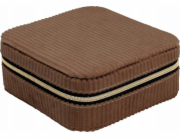 Home Styling Collection Šperkovnice z manšestrové kolekce pro domácí styling, 12 x 12 x 5 cm