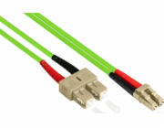Alcasa Alcasa LW-805LS5 InfiniBand/optický kabel 5m LC SC zelený