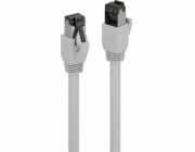 Lindy Lindy 47442 Síťový kabel šedý 1m Cat8.1 S/FTP (S-STP)
