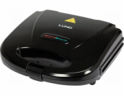 Toya LUND TOAST 750W toustovač, grilovací deska, černá