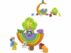 Viga Toys Hračky Viga Dřevěné duhové puzzle VIGA Kreativn...