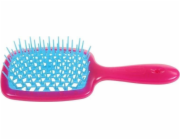NoName Kadeřnický kartáč Superbrush na rozčesávání vlasů Fuchsiová
