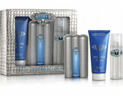 NoName SADA CUBA ORIGINAL Prestige Platinum EDT sprej 90ml + SPRCHOVÝ GEL 200ml + AS MLÉKO 100ml