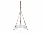 Home Styling Collection Kolekce pro domácí styling Dekorativní podstavec pro malé rostliny, O 5 x 27 cm, závěsný, bílý