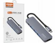Verbatim USB adaptér ADAPTER HOST USB SOMOSTEL SMS-BZ08 PD 60W 1XTYP-C 2XUSB 2.0 1XUSB 3.0 1xHDMI DEX HUB>
