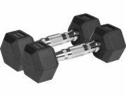 Rebel Pogumované činky RBA-2325 2 x 3 kg