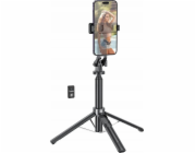 Hoco Selfie tyč Monopod s bezdrátovým dálkovým ovládáním, stativ K21, černá