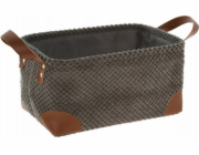 Home Styling Collection Úložný košík z manšestrové tkaniny s uchy, kolekce Home Styling, 30 x 20 x 15 cm