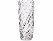 Gift Decor Dárková dekorace - vyřezávaná skleněná váza, 25 cm