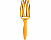 Olivia Garden OLIVIA GARDEN_Finger Brush On The Road Again kartáč na vlasy Yellow Sunshine