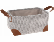 Home Styling Collection Úložný košík z manšestrové tkaniny s uchy, kolekce Home Styling, 30 x 20 x 15 cm