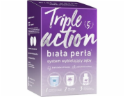 NoName White Pearl, trojitý účinek bělicího systému na zuby, gel 50 ml + tekutina 100 ml + pasta 30 ml - Dlouhá trvanlivost!