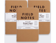 HP Notes Field Notes Originální Kraft Kratka 3 balení