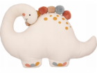 Atmosphera Dekorační polštář s bambulkami DINO, O 38 cm