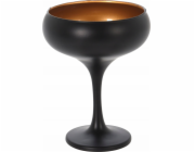 Excellent Houseware Vynikající kelímek na šampaňské v domácnosti, zlatý interiér