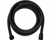 Douceur d`Interieur Sprchová hadice Černá sprchová hadice z nerezové oceli, 200 cm