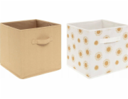 Atmosphera Krabice na hračky, skládací, 29 x 29 x 29 cm, 2 kusy
