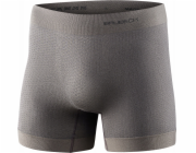 Brubeck Pánské boxerky BX1116M, šedé, velikost XXL