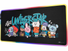 Harry Potter BT21 - Herní/stolní podložka XXL s LED podsv...