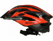 Dunlop Nastavitelná cyklistická helma s LED diodami červená velikost L (58-61 cm)