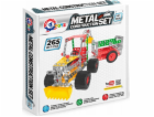 Maksik Kovová stavebnice traktor s přívěsem 265el 4876 (T...