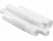 STASIŃSKI Spojka pro elektroinstalační trubky, flexibilní, úhlová nebo rovná, BÍLÁ, ZCL-16 (BALENÍ PO 100 KS)