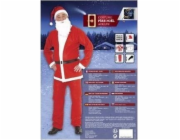 Fééric Lights and Christmas Kostým Santa Clause s vánočními světýlky pro dospělé, 5dílný