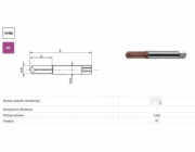 Fanar vrtačka DRILL WDG FI 4,20 M 5 VHM TIALN