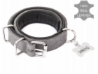Hobbydog Kožený obojek R1 25x550 šedý