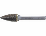 Abraboro ABRABORO fréza na kov typ G, 8,0 x 65/20 - špičatá TCT