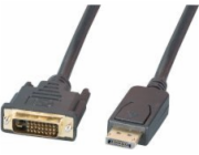 EFB Kabel DisplayPort/DVI Stecker A/Stecker A 1m černý