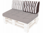 Hobbygarden KRÁTKÉ OPĚRADLO LEO HNĚDÉ S PRUHY